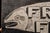 Nautical Vintage Double-Sided Hand-Painted Wooden Fish Monger Sign For Sale - Image 3 of 10