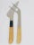 Mid-Century Carving Knife and Fork attributed to Amboss Austria, 1960s, Set of 2 For Sale - Image 3 of 11