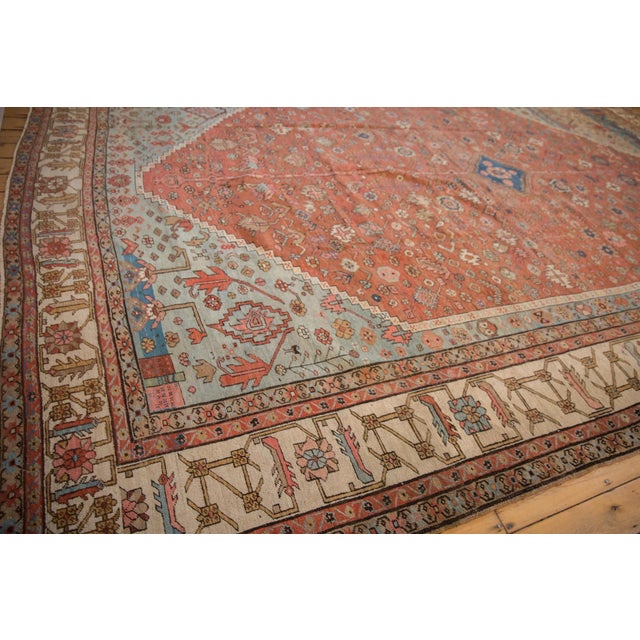 Textile Antique Bakshaish Carpet - 11'5" X 16'5" For Sale - Image 7 of 13