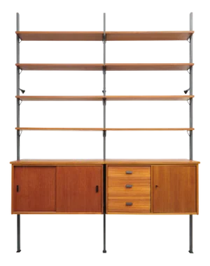 Teak Shelving System by Pira, 1960s