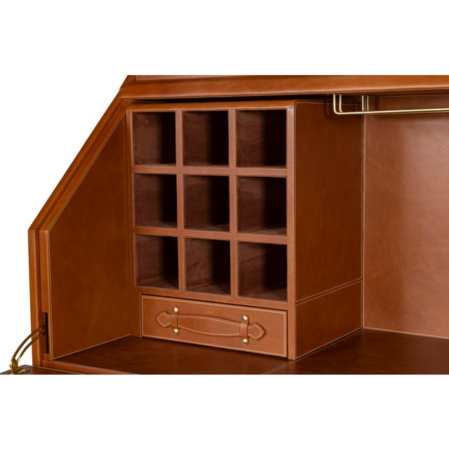 Maitland - Smith Maitland-Smith Ravenwood Bar Cabinet For Sale - Image 4 of 6