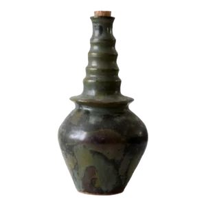 Vintage Studio Pottery Bottle Vase