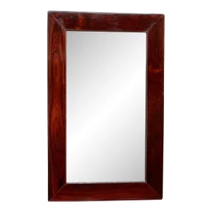 One of a Kind Antique Hand Carved Chinese Wall Mirror