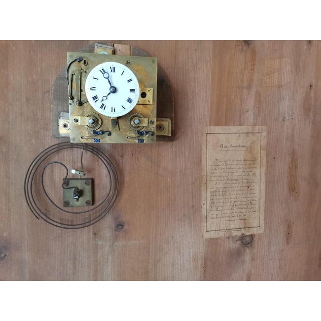 Baroque Musical Automaton Picture Clock attributed to Xavier Tharin, 1860s For Sale - Image 3 of 14