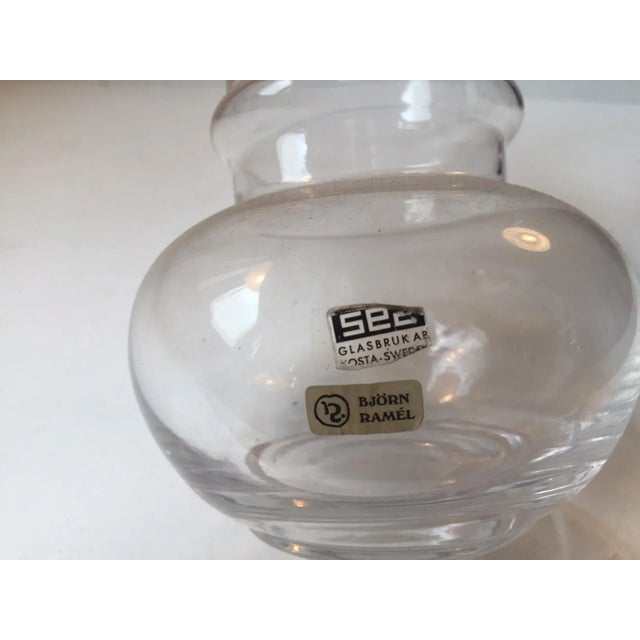 Modern Hooped Modernist Vase by Björn Ramel for SEA, 1970s For Sale - Image 3 of 5