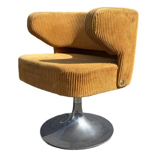 One Swivel Chair by Gianni Moscatelli for Formanova Milano, 1970s. For Sale