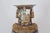 Hand-painted Chinese vase in giant size with plastic gilded decorations. Very fine and detailed painting. The vase is...