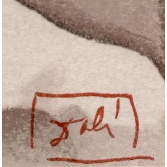 Salvador Dali, Towards the Tree of Law, 1964, Original Woodcut For Sale - Image 7 of 9