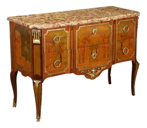 17th Century Neoclassical Chest of Drawers in Maple, France