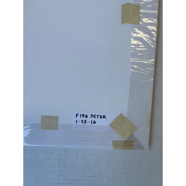 Contemporary Figurative Watercolor Painting, Signed "H", Model Identified as Peter, 2016 For Sale - Image 4 of 6