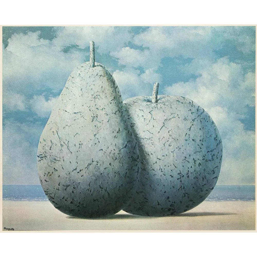 1972 After Rene Magritte "Souvenir De Voyage", First Edition