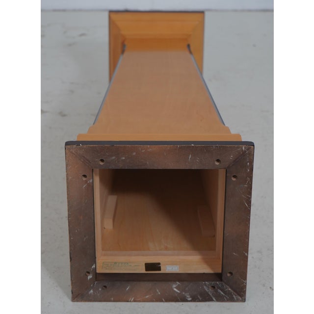 Bombay Co. Pair Bierdermeier Style Satinwood Pedestals For Sale - Image 9 of 10