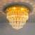 Metal Large Ceiling Light by Paolo Venini for Venini, 1970s For Sale - Image 7 of 7