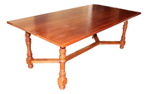 Antique English Farm House Style Dining Table