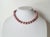 Contemporary Natural Freshwater Edison Dark Pink Pearl Necklace With 14k Gold Clasp For Sale - Image 3 of 15