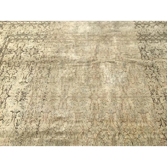 Oversized Oushak Area Rug - 98" X 142" For Sale - Image 9 of 12