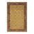 Shabby Chic Green/Aubergine Wool Rug - 6'2'' X 9'2'' For Sale