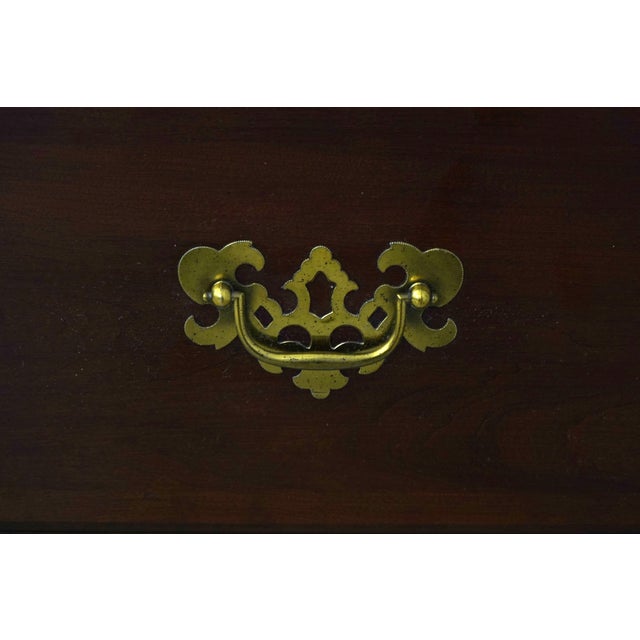 Ethan Allen Georgian Court Cherry Bedroom Armoire For Sale - Image 11 of 18