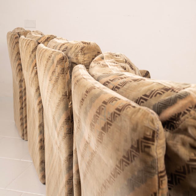 Salpol Armchairs by Angelo Mazzola and Missoni, 1980s, Set of 4 For Sale - Image 10 of 15