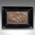 This is an antique classical wall frieze. A Continental, silvered copper Grand Tour relief plaque in later frame, dating...