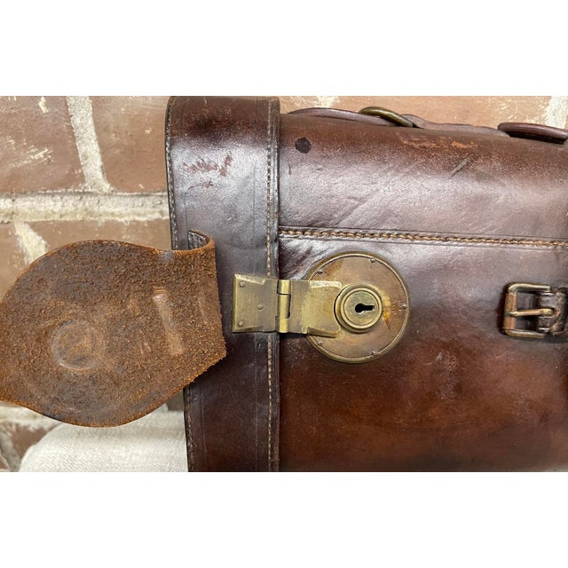 Mid 19th Century 19th Century Leather Gun Case For Sale - Image 5 of 6