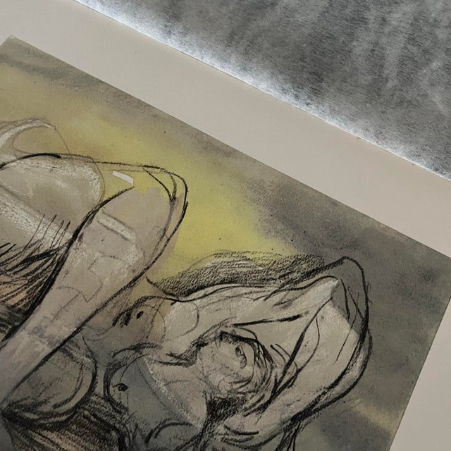 Henry Moore Lithograph "Reclining Nude" 1980 For Sale - Image 9 of 11