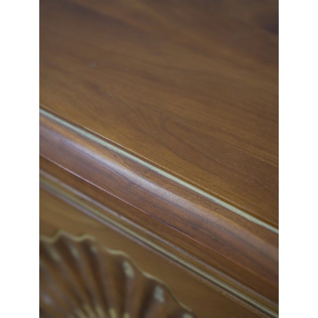 Cherry Georgian Style Block Front Chest For Sale - Image 10 of 18