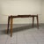 Mid-Century Modern Console Table in Cherry Wood with Pink Marble Top, 1950s For Sale - Image 3 of 18