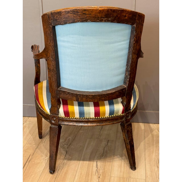 Pair of Late 18th Century Italian Carved Walnut Armchairs For Sale - Image 11 of 13