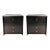 Mid-Century Modern Paul Frankl Nightstands Lacquered in Ebony, Pair For Sale