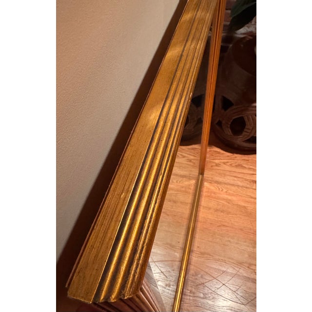 La Barge La Barge Gold Framed Wall Mirror, 32x42, Beveled Glass, Classic Traditional Style For Sale - Image 4 of 11