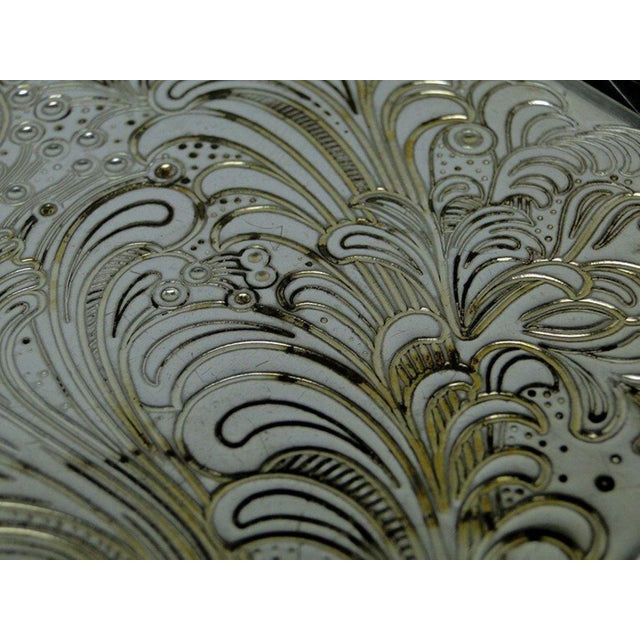 Metal Art Deco Style Humidor from WMF, Germany, 1970s For Sale - Image 7 of 11