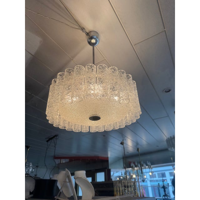 1960s Murano Glass Chandelier from Doria Leuchten, Germany, 1960s For Sale - Image 5 of 9