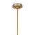 2020s Artemis Mobile Chandelier, Natural Brass with Champagne Glass For Sale - Image 5 of 7
