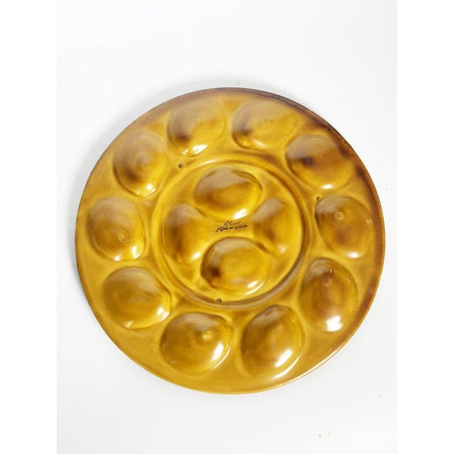 Brown Oyster Dish, France, 20th Century For Sale - Image 9 of 14
