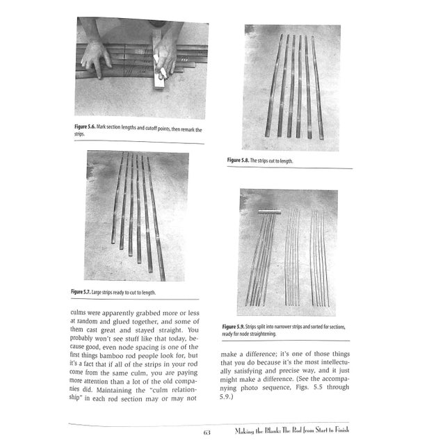 "The Lovely Reed: An Enthusiast's Guide to Building Bamboo Fly Rods" 1998 Howell, Jack For Sale - Image 4 of 6