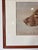 Brown 70's Vintage F. Worden "Ch. Edmonton Newt" Dog Portrait Painting, Framed For Sale - Image 8 of 12