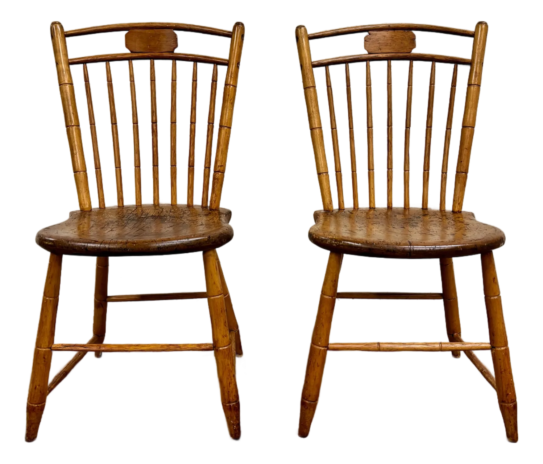 Antique Country Primitive Colonial Birdcage Windsor Handmade