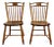 Antique Country Primitive Colonial Birdcage Windsor Handmade Dining Side Chairs For Sale