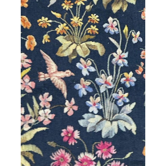 Mid-Century French Aubusson Tapestry Mille Fleurs, 1920s For Sale - Image 10 of 18
