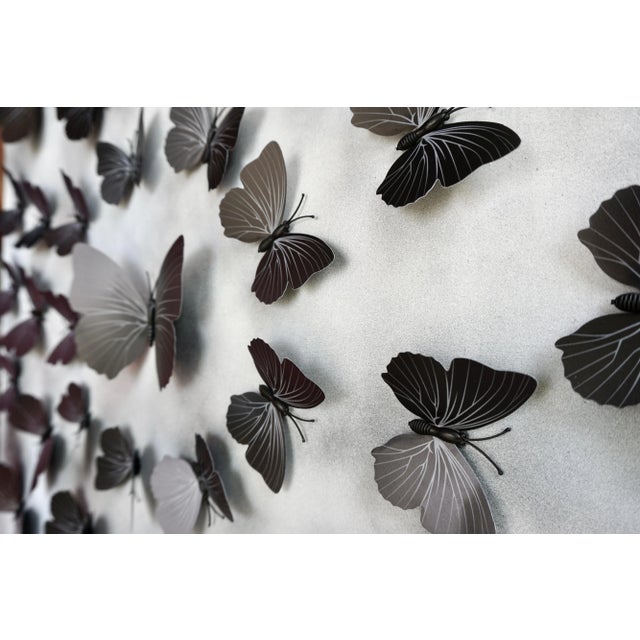 Mixed media sculpture on wood panel framed This piece is attributed to the mentioned designer/maker. It has no attribution...