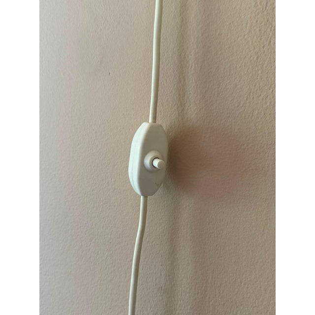 Contemporary Vintage 1940’s Hans Bergström "421" Fabric Hanging Wall Lamp For Sale - Image 3 of 8