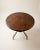 French Country Late 20th Century Round Wood & Wrought Iron Dining Table For Sale - Image 3 of 5