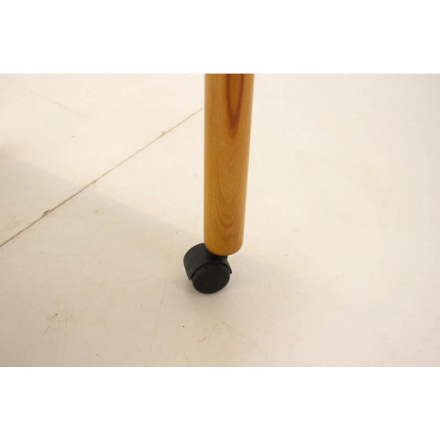 Black Mobile Conference Table by Ton, Czechoslovakia, 1970s For Sale - Image 8 of 10