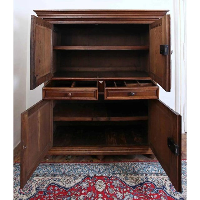 2000 - 2009 Neo-Renaissance Carved Oak Cabinet For Sale - Image 5 of 7