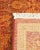 2010s Mogul Collection Hand-Knotted Area Rug - Orange 4' 3" x 6' 3" For Sale - Image 5 of 9