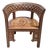 Antique Marquetry & Mother-of-Pearl Round-Back Chair For Sale