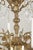 Spanish Rococo Revival Gilt Crystal Chandelier For Sale - Image 4 of 12