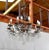 Mid-Century Modern Crystal Chandelier, 1950s For Sale - Image 3 of 18