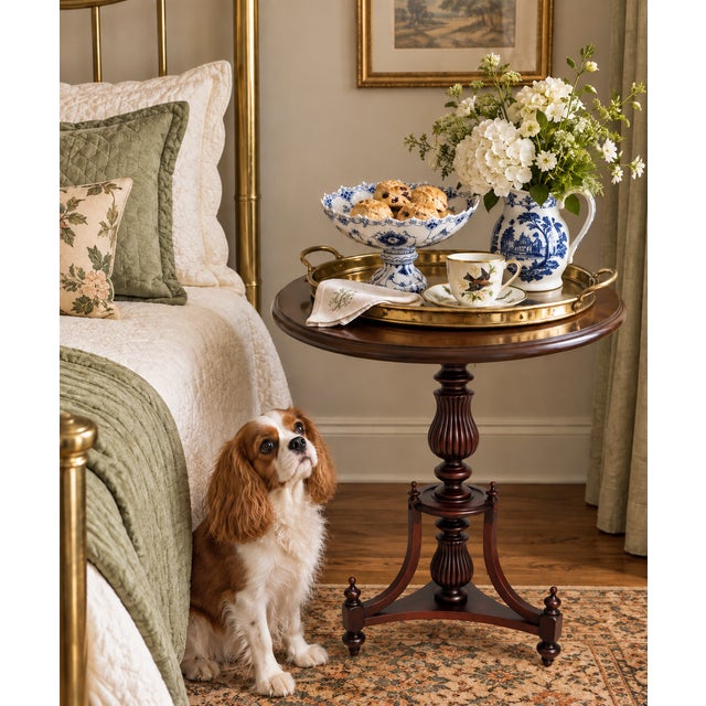 The Guest Bedroom — The Bedside Table. The little things that make a guest feel at home. Vintage set of four...